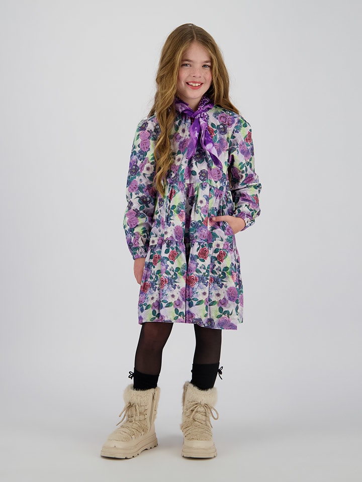 Vingino Sukienka "Padelle" w kolorze fioletowym rozmiar: 104