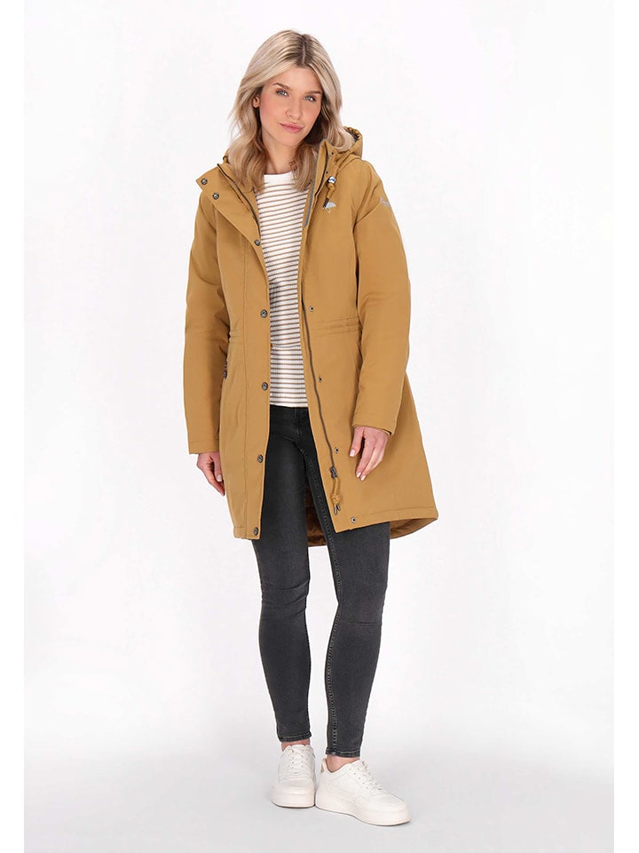 Schmuddelwedda Parka w kolorze jasnobrązowym rozmiar: XS