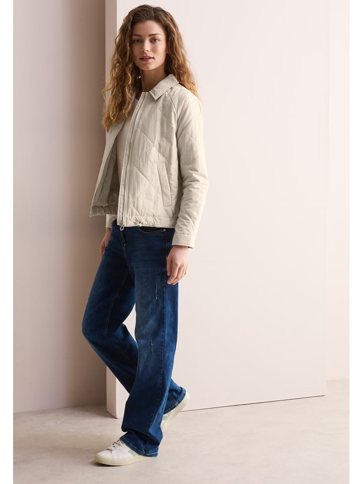 Cecil Kurtka pikowana w kolorze beżowym rozmiar: XXL