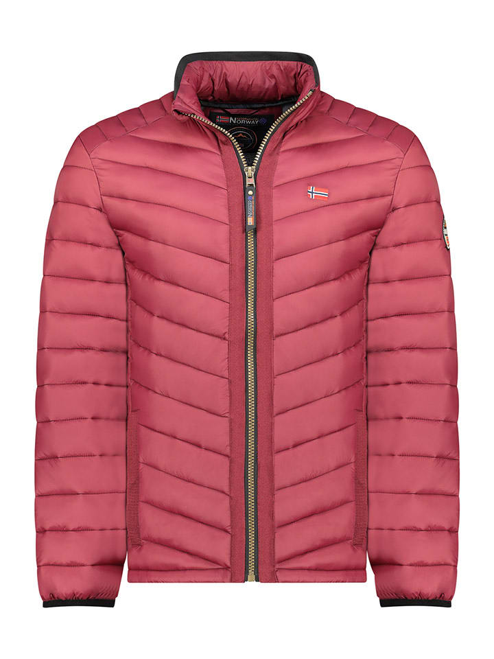 Geographical Norway Kurtka pikowana "Carliti" w kolorze bordowym rozmiar: XL