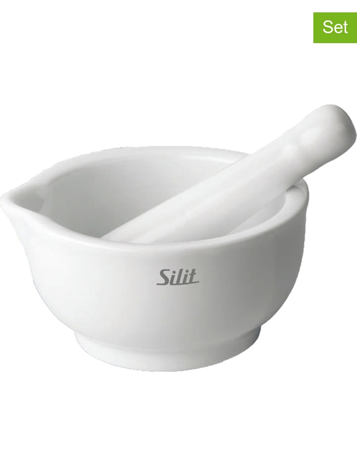 Silit 2-częściowy zestaw w kolorze białym - Ø 10 cm rozmiar: onesize