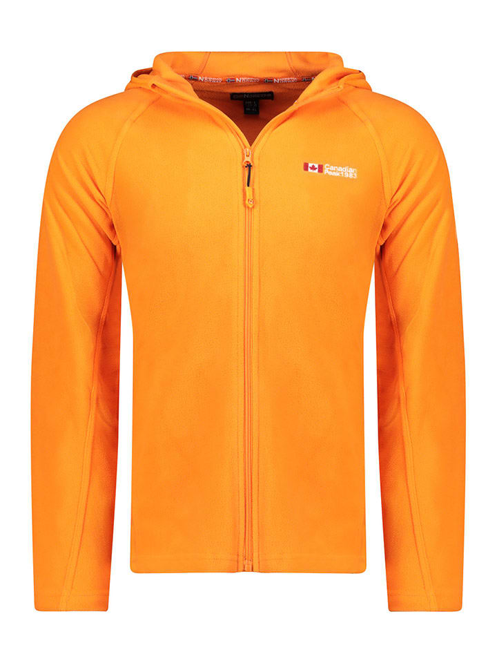 Canadian Peak Kurtka polarowa "Tugoodeak" w kolorze pomarańczowym rozmiar: 152