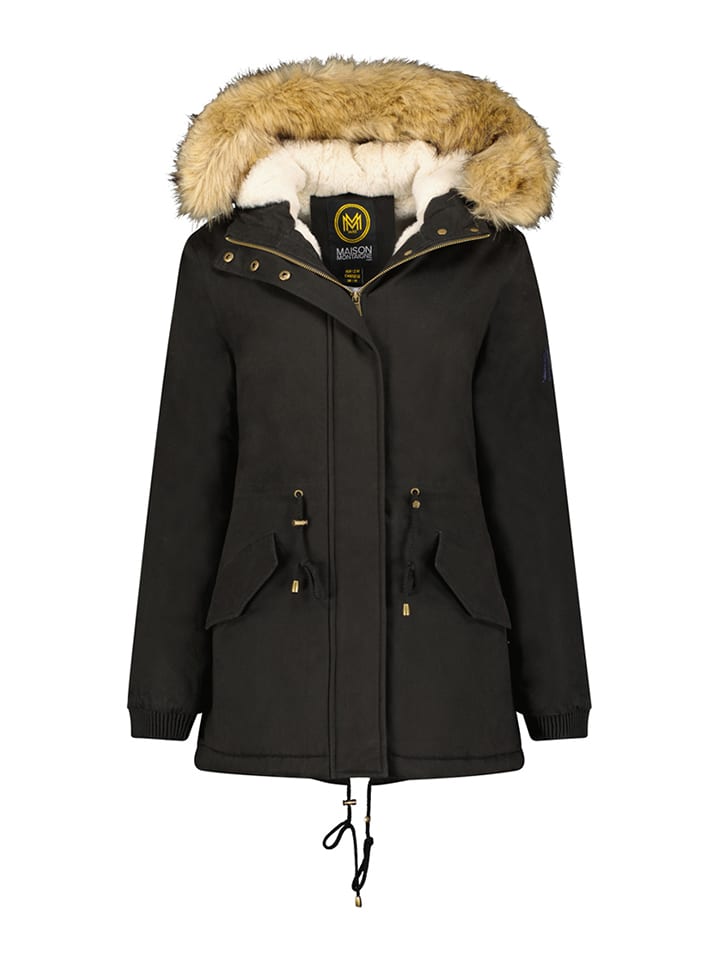 Maison Montaigne Parka "Ampumai" w kolorze czarnym rozmiar: XXL