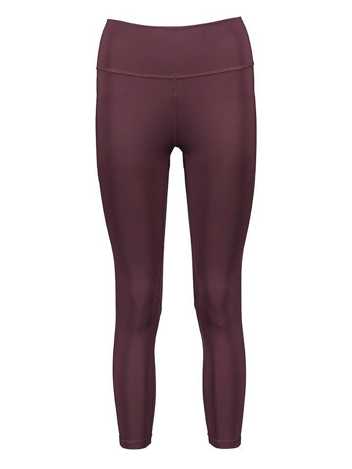 adidas Legginsy sportowe "Optime" w kolorze fioletowym rozmiar: XL