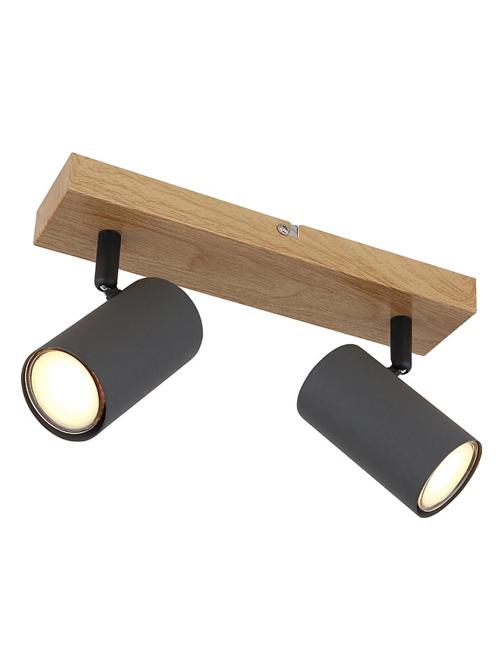 Globo lighting Lampa sufitowa w kolorze szaro-jasnobrązowym - 26 x 6 x 12 cm rozmiar: onesize