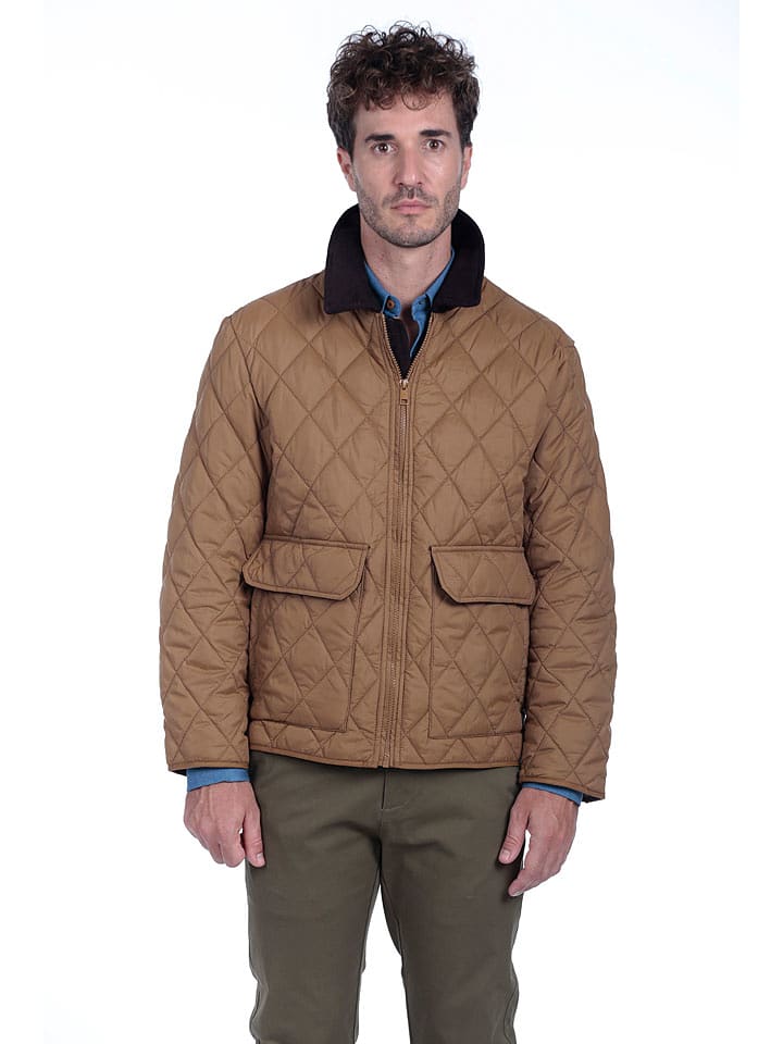 The Time of Bocha Kurtka pikowana "Husky" w kolorze jasnobrązowym rozmiar: XXL