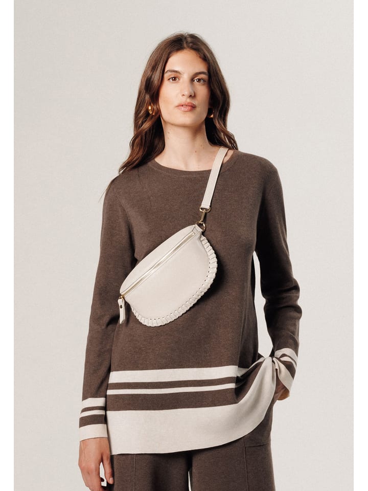 Rodier Sweter w kolorze jasnobrązowym rozmiar: L