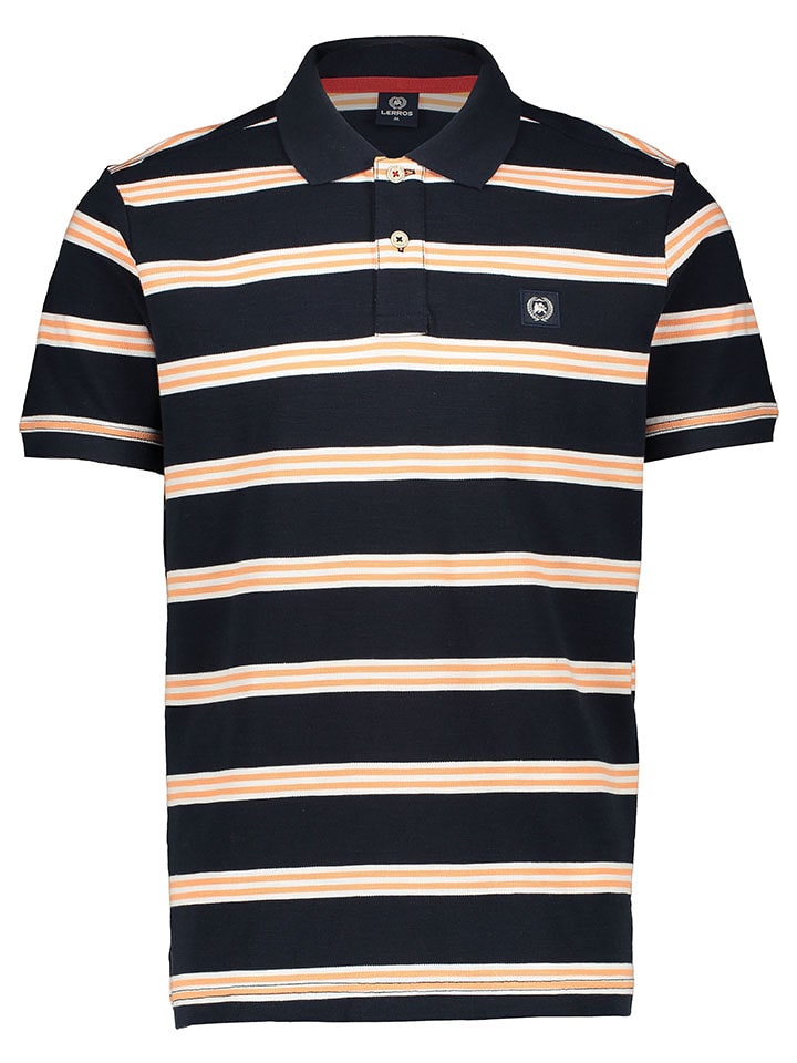 Lerros Koszulka polo w kolorze granatowym rozmiar: S