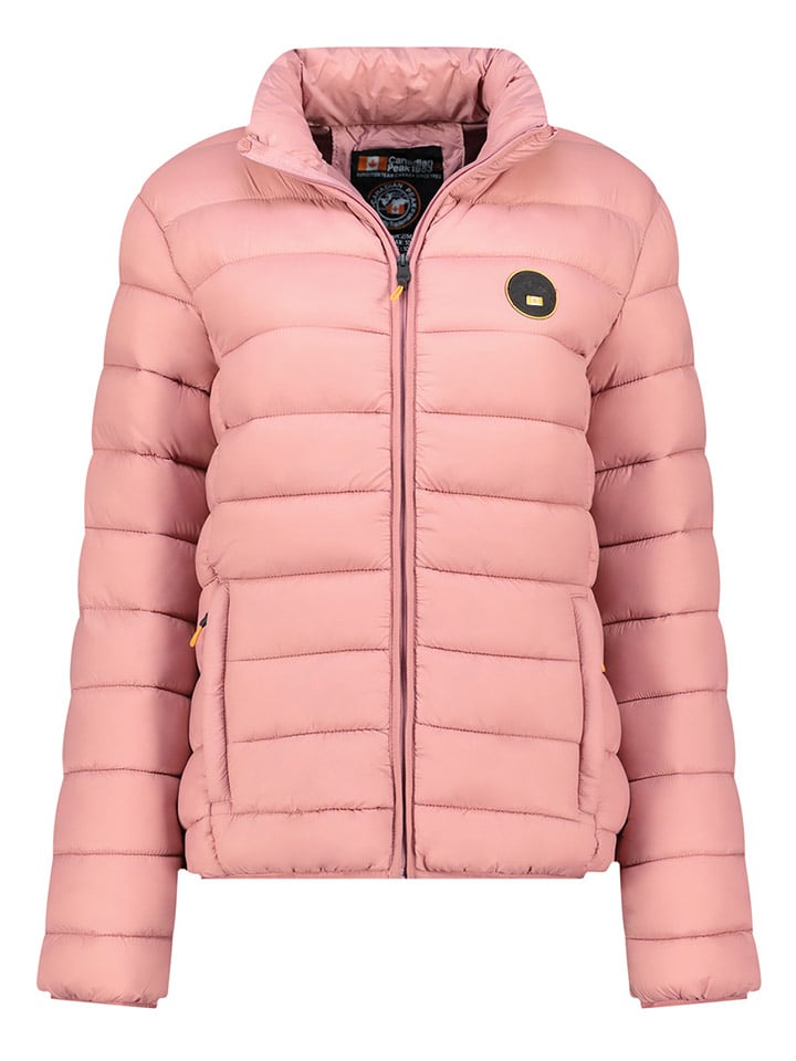 Canadian Peak Kurtka pikowana "Atikamapeak" w kolorze jasnoróżowym rozmiar: XL