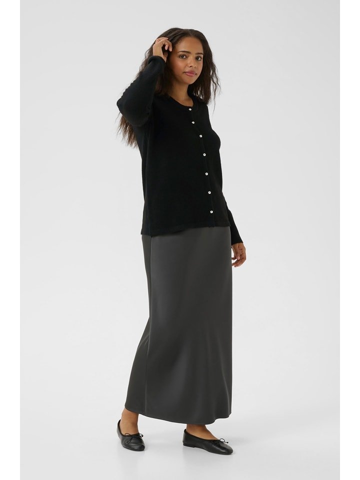 KAFFE curve Kardigan w kolorze czarnym rozmiar: M