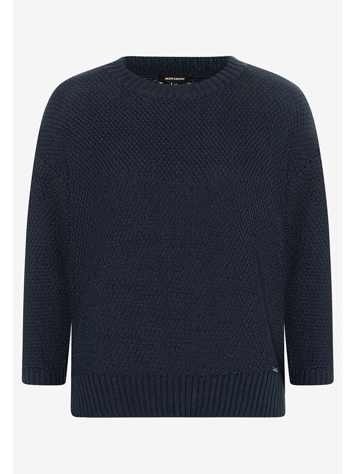 More & More Sweter w kolorze granatowym rozmiar: 46