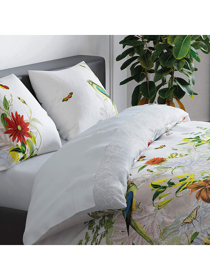 CXL by Christian Lacroix Satynowe prześcieradło w kolorze białym rozmiar: 240x300 cm