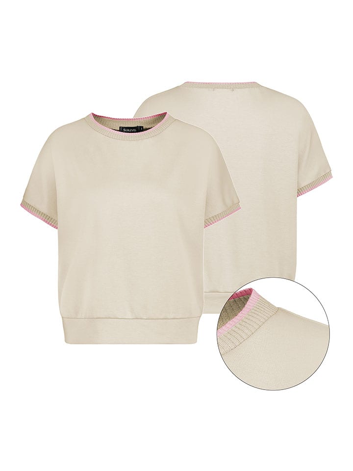 Sublevel Sweter w kolorze beżowym rozmiar: XL