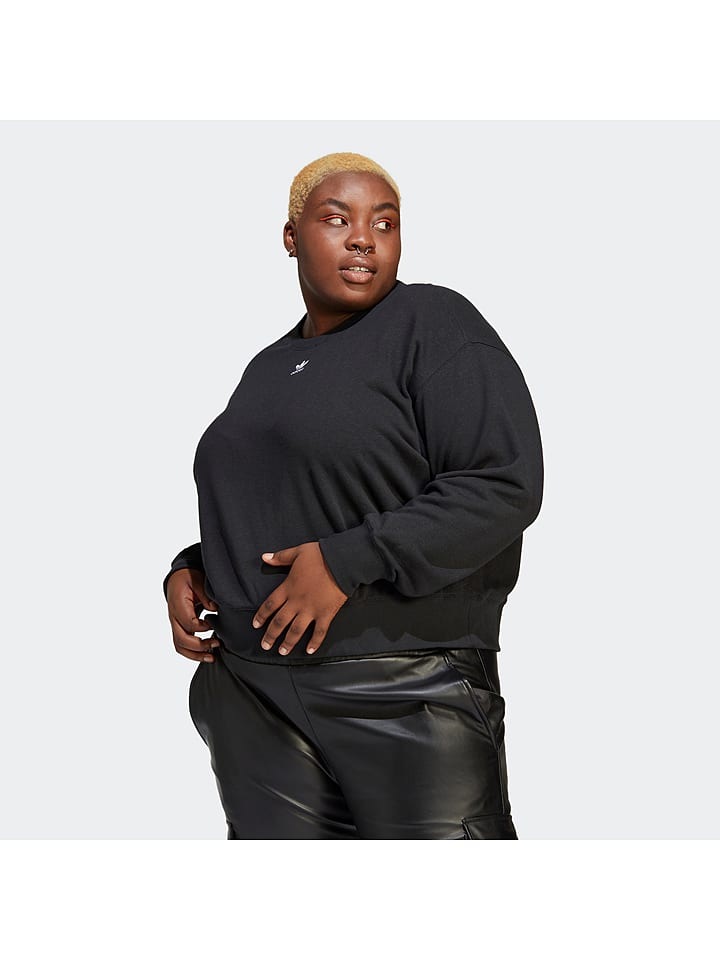 adidas Bluza w kolorze czarnym rozmiar: 1X