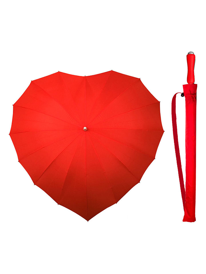 Le Monde du Parapluie Parasol w kolorze czerwonym - Ø 107 cm rozmiar: onesize