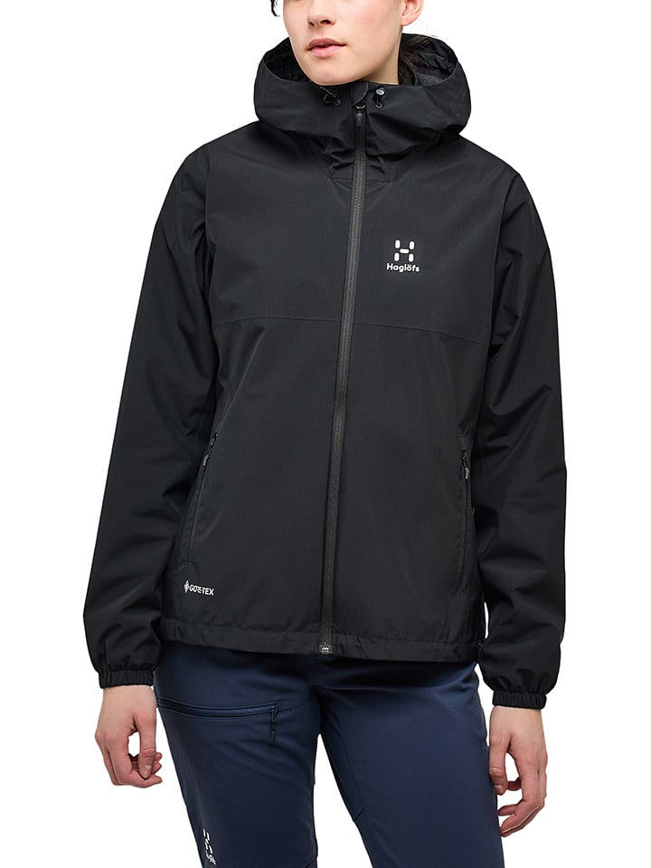 Haglöfs Kurtka przeciwdeszczowa "Kaise GTX" w kolorze czarnym rozmiar: XL