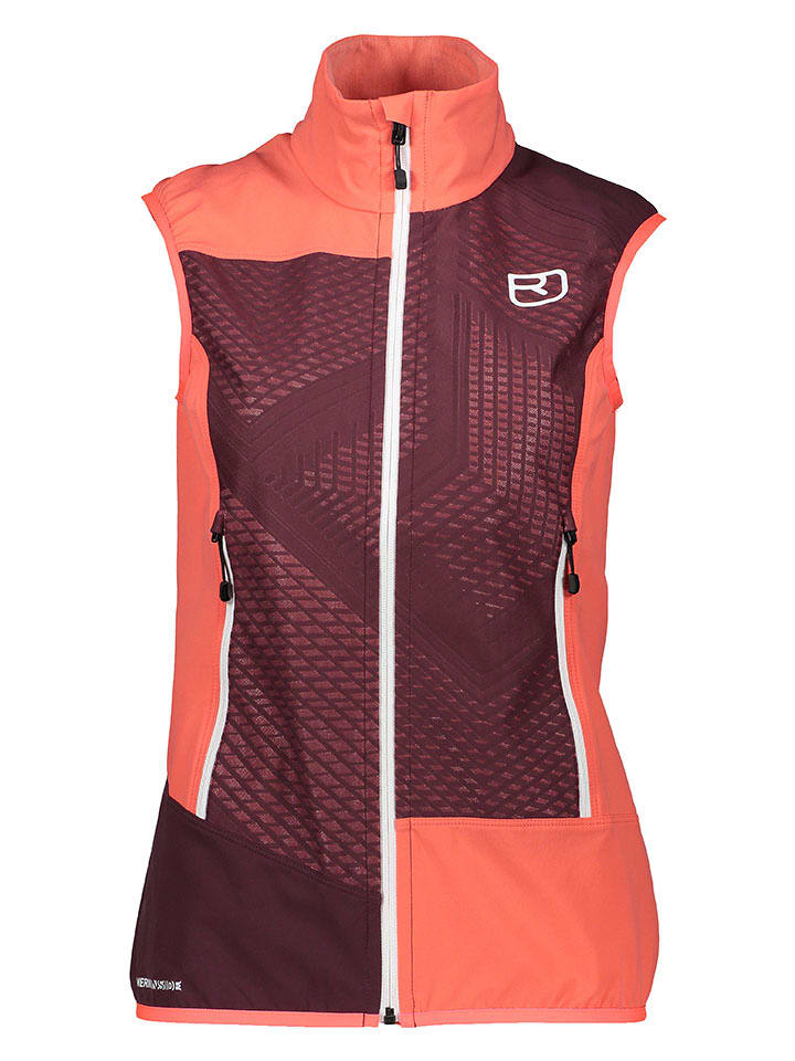 ORTOVOX Kamizelka funkcyjna "Becchei" w kolorze czerwonym rozmiar: XS