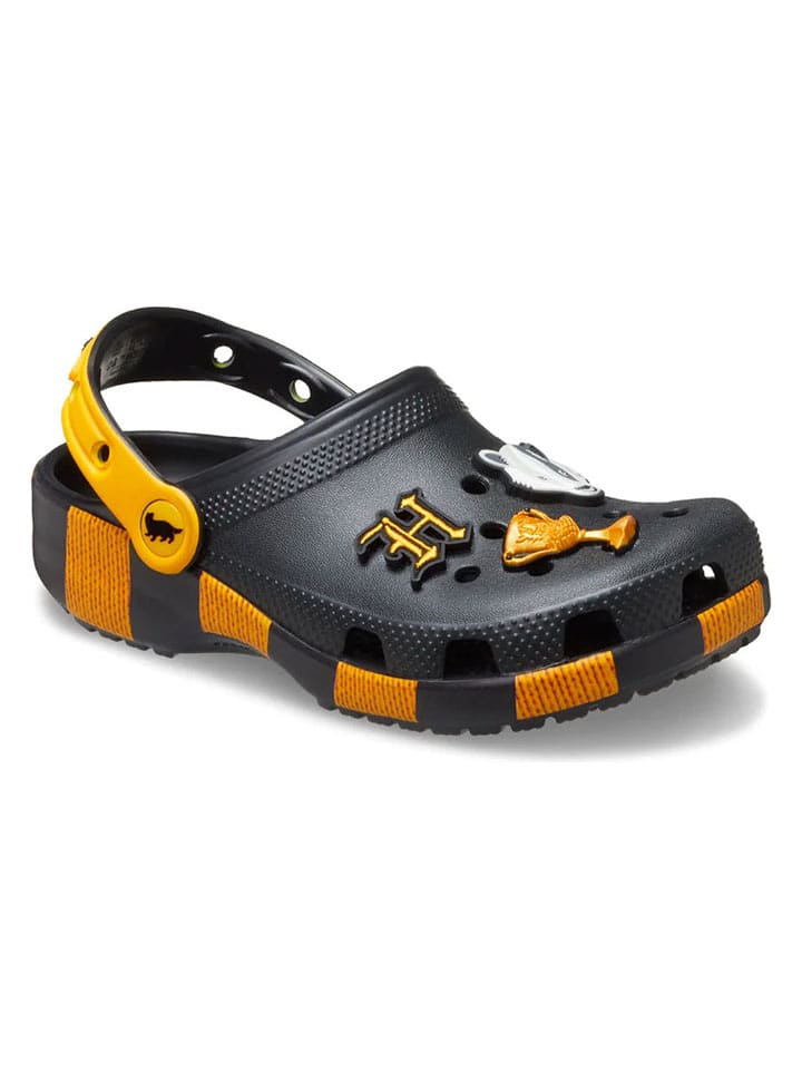 Crocs Chodaki "Hufflepuff" w kolorze czarno-żółtym rozmiar: 28/29
