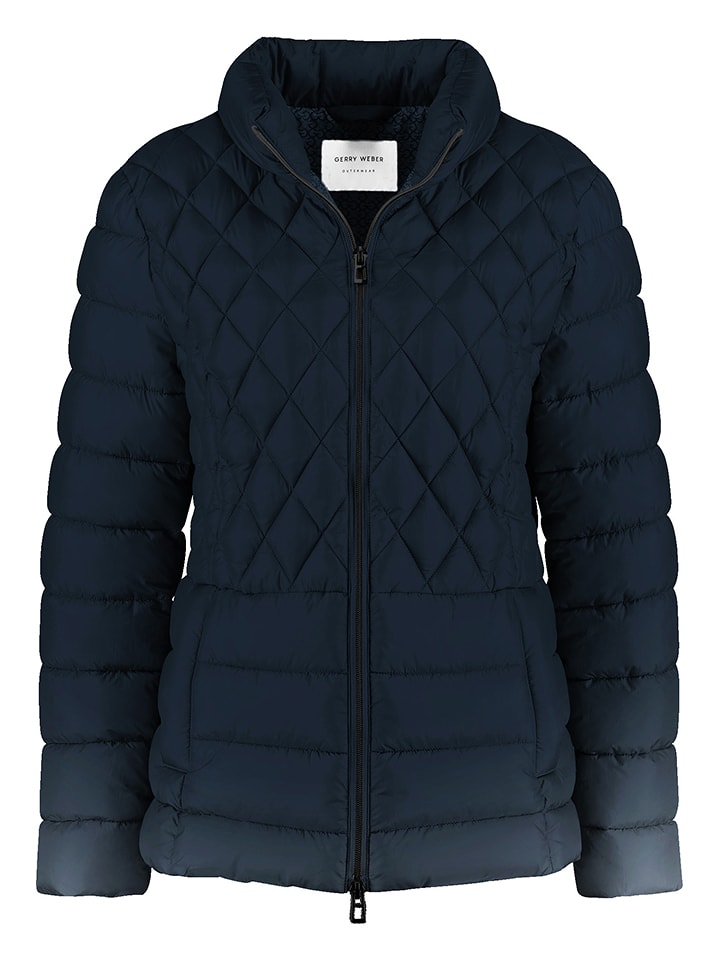 EDITION Kurtka pikowana w kolorze granatowym rozmiar: 42