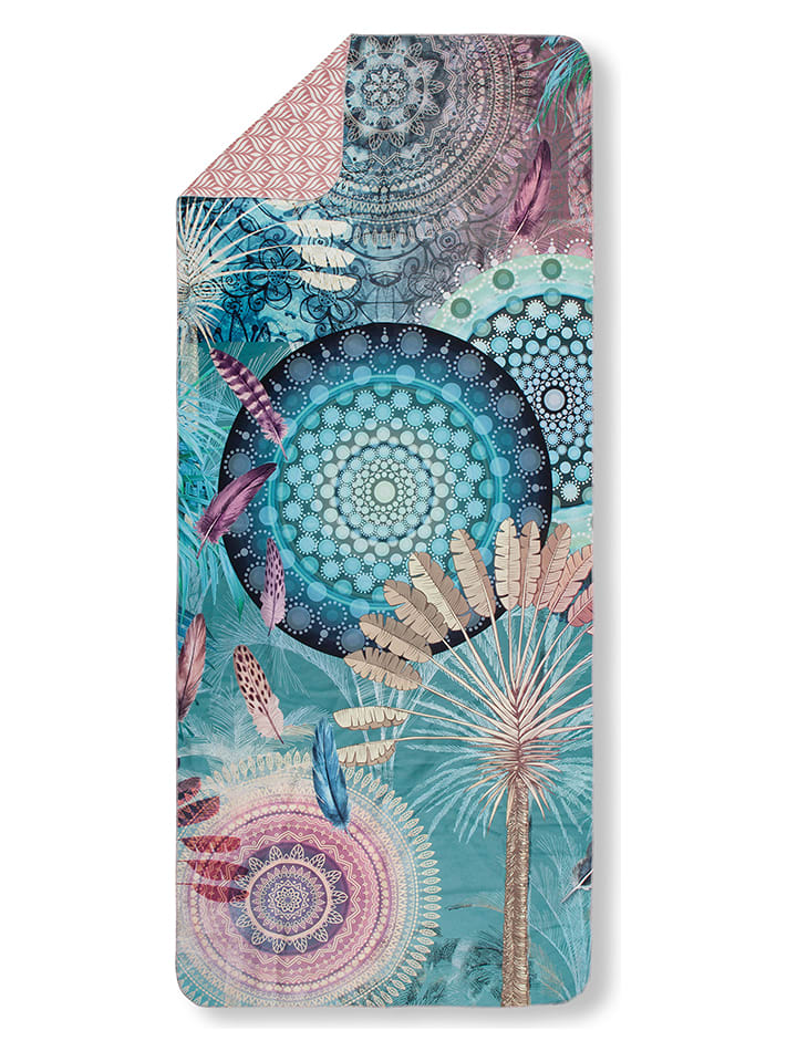 Hip Ręcznik plażowy "Kanya" w kolorze błękitnym rozmiar: 75x180 cm