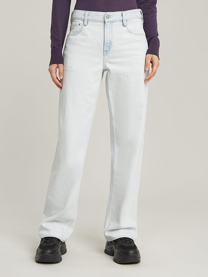 G-Star Dżinsy "Judee" - Loose fit - w kolorze biało-błękitnym rozmiar: W31/L32