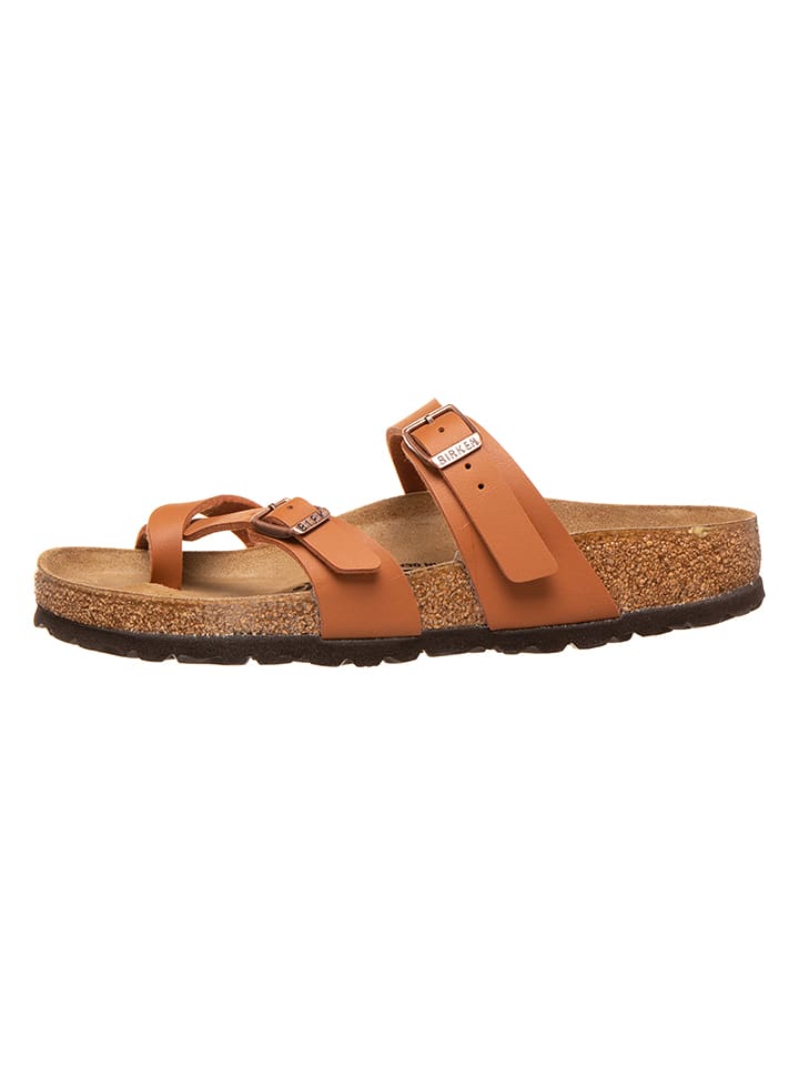 Birkenstock Japonki "Mayari" w kolorze jasnobrązowym rozmiar: 38