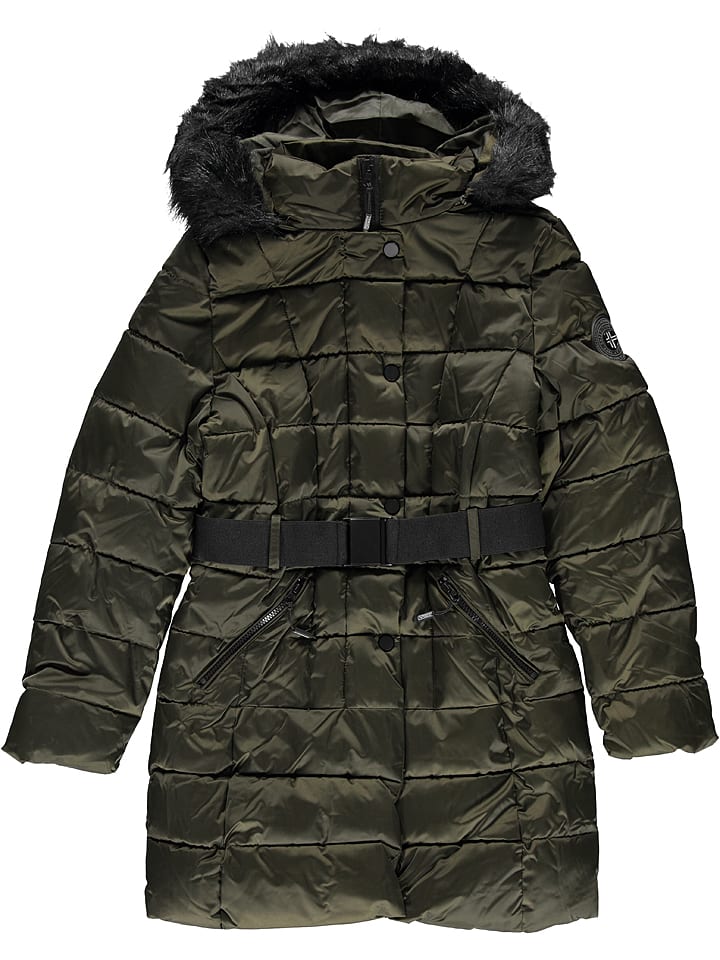 Geographical Norway Kurtka zimowa "Anemone" w kolorze khaki rozmiar: 140