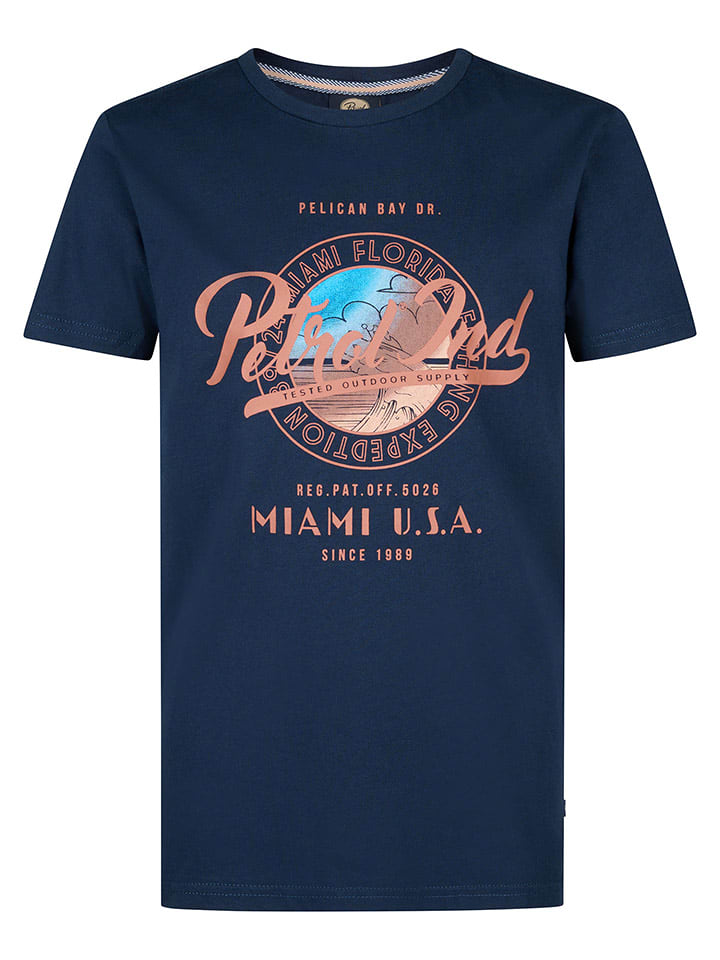 Petrol Industries Koszulka w kolorze granatowym rozmiar: 164