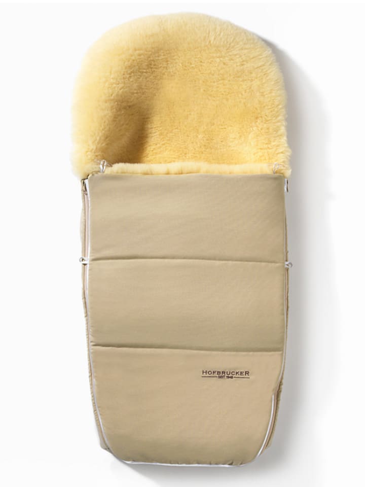 Hofbrucker Śpiworek "Polaris" w kolorze beżowym - 105 x 40 cm rozmiar: onesize