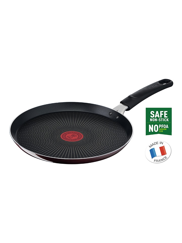 Tefal Patelnia "Resist Intense" w kolorze czarnym do naleśników - Ø 25 cm rozmiar: onesize