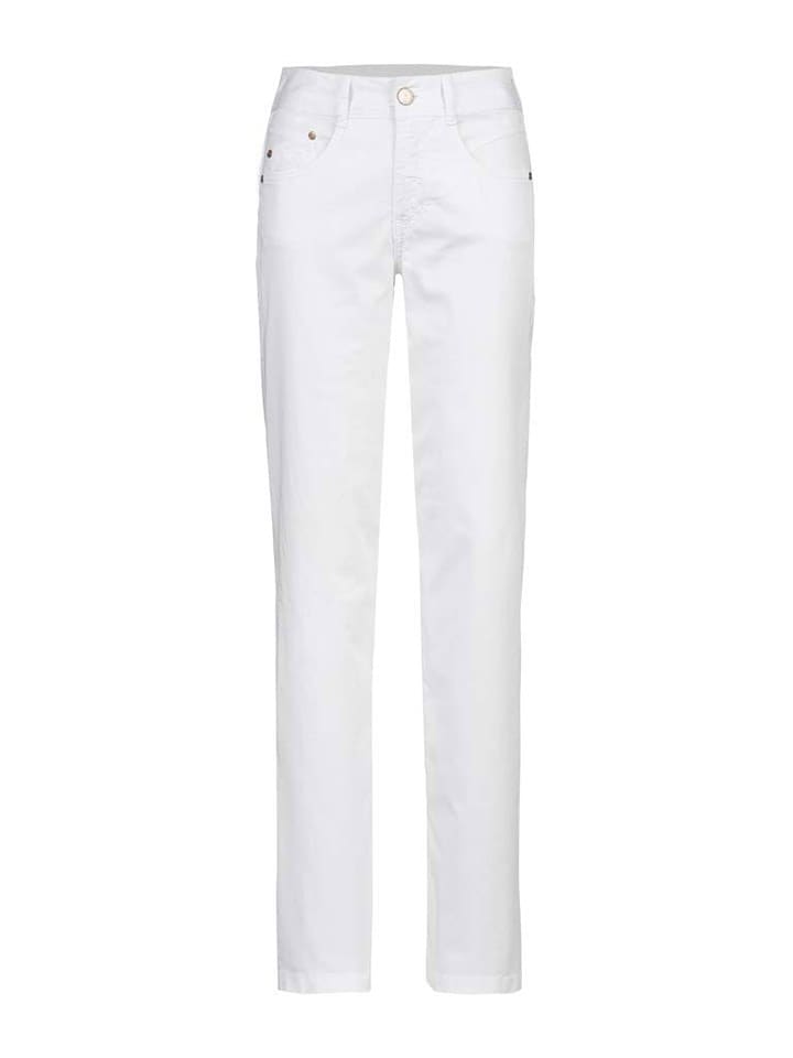 Herrlicher Spodnie w kolorze białym rozmiar: W25