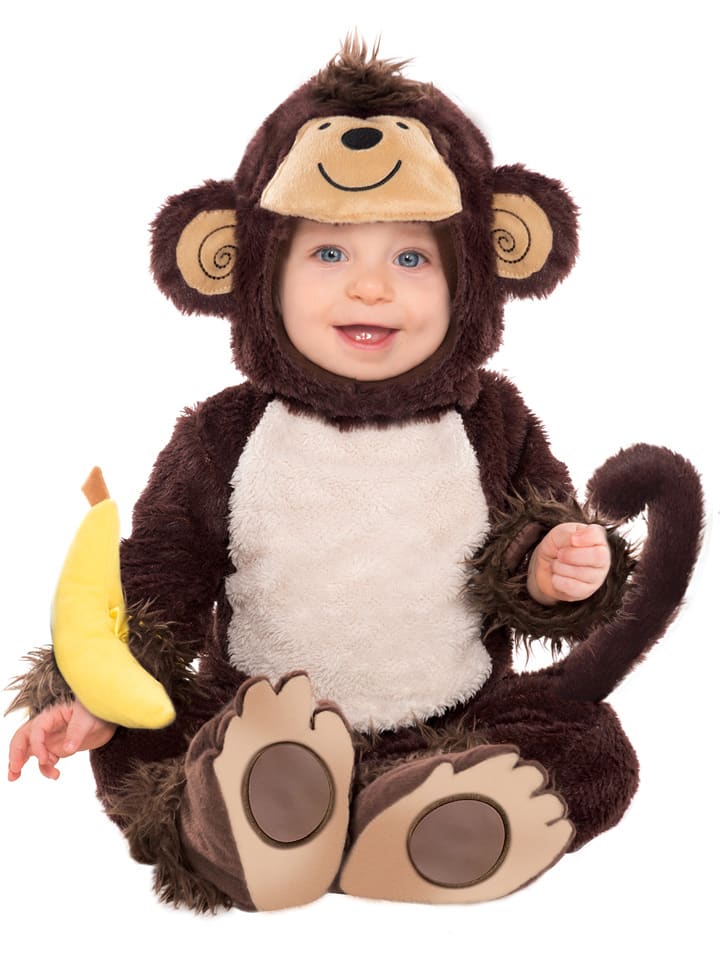 amscan Kombinezon kostiumowy w kolorze brązowym rozmiar: 92/98