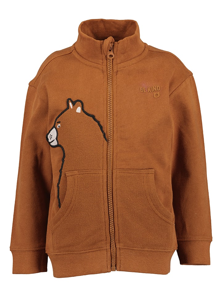 Blue Seven Bluza w kolorze jasnobrązowym rozmiar: 116