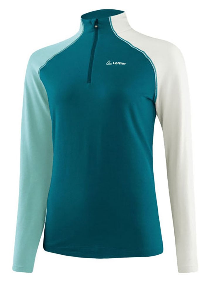 Löffler Koszulka funkcyjna "Transtex®" w kolorze turkusowym rozmiar: 40