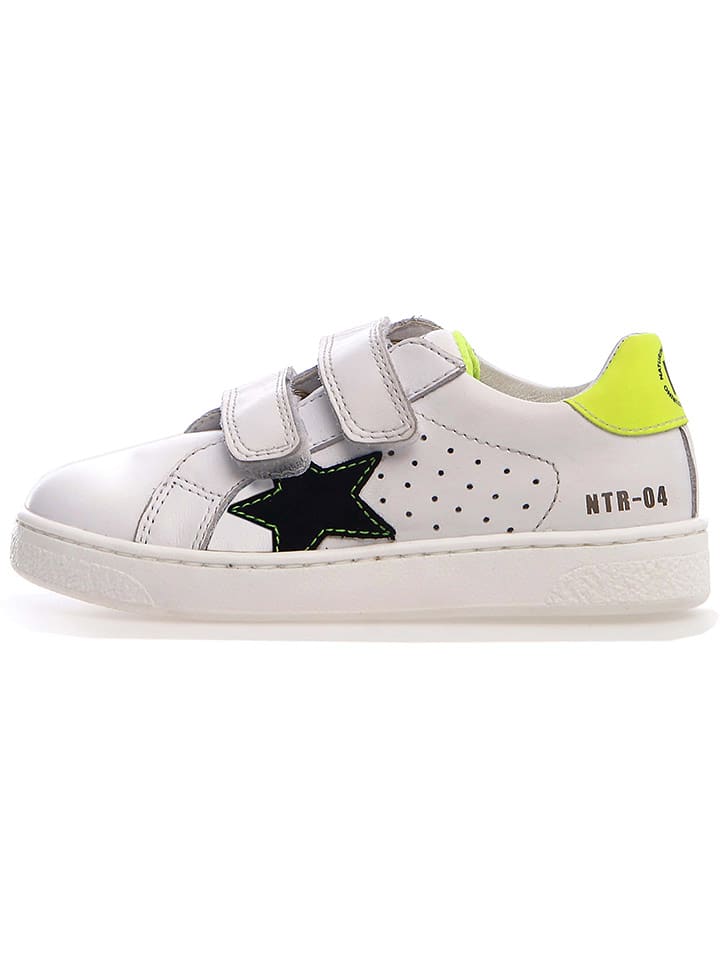 Naturino Sneakersy "Pinn" w kolorze białym rozmiar: 35