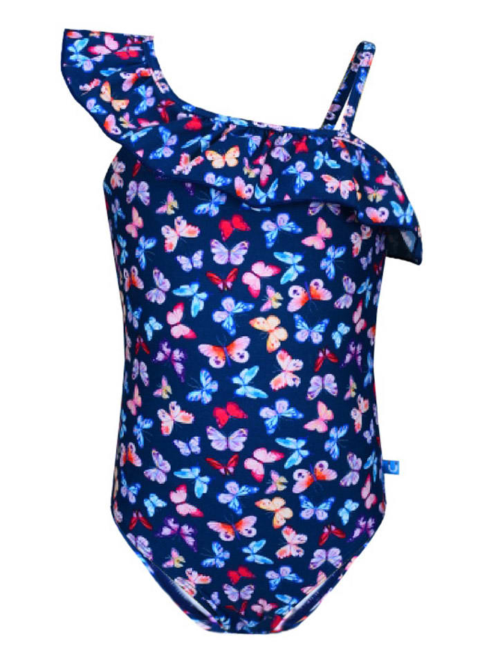 Peek U Strój kąpielowy "Janeva" w kolorze granatowym ze wzorem rozmiar: 104