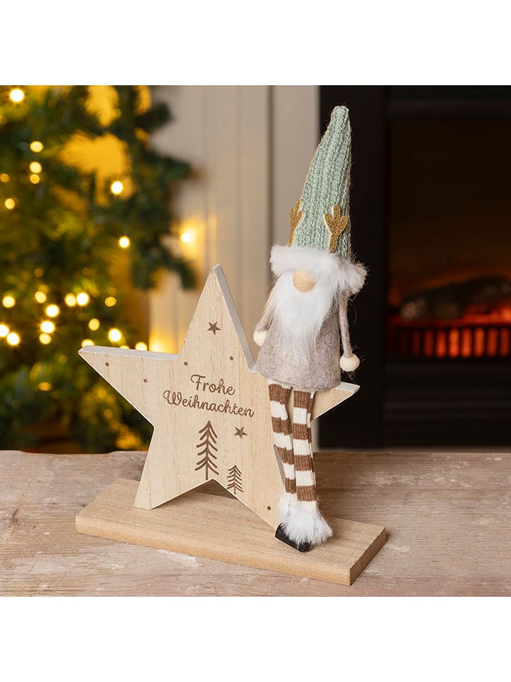 Hollybell Dekoracja w kolorze beżowym - 5 x 15 x 22,5 cm rozmiar: onesize