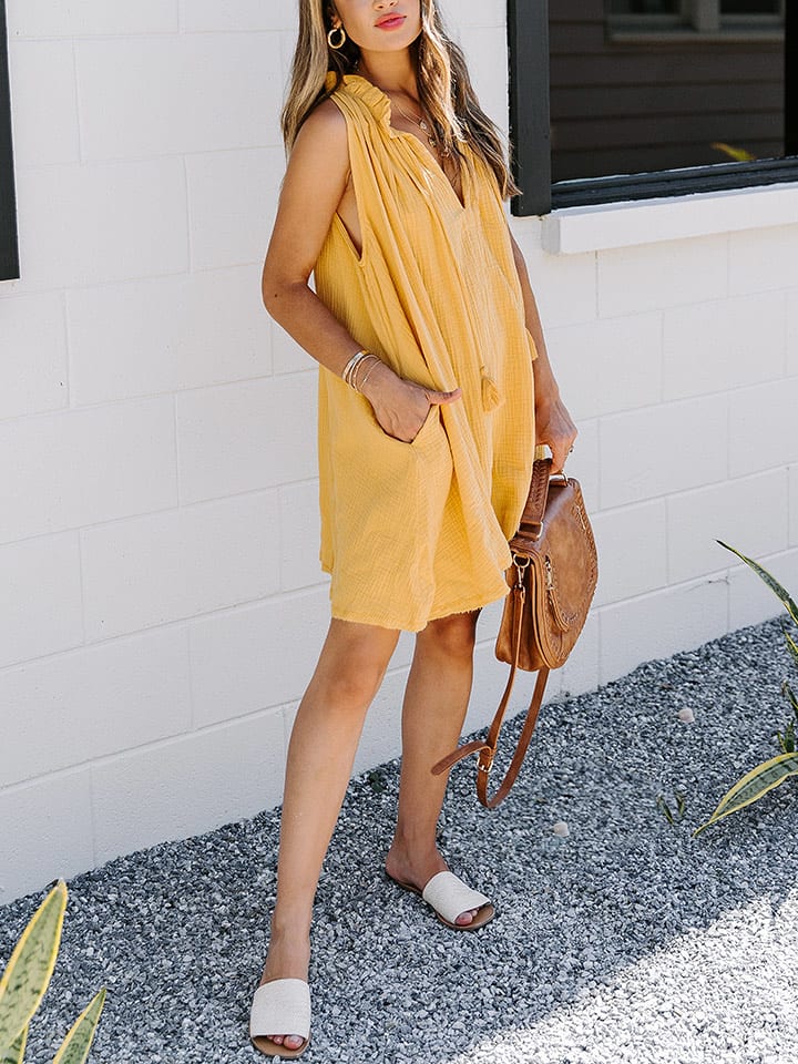 Milan Kiss Sukienka w kolorze żółtym rozmiar: S