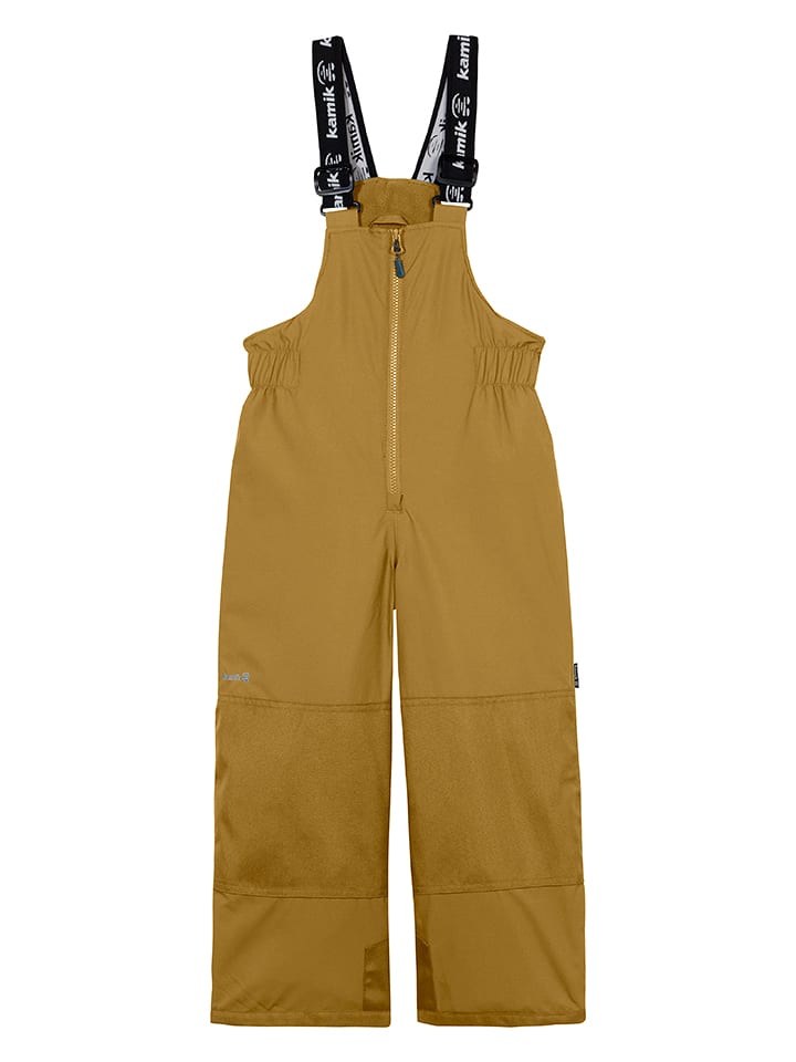 Kamik Spodnie narciarskie "Wink" w kolorze jasnobrązowym rozmiar: 92