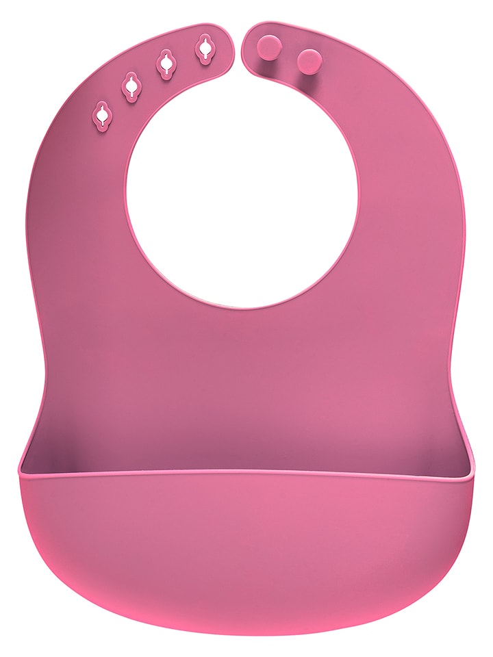 Reer Śliniaczek w kolorze jasnoróżowym - 24 x 29 cm rozmiar: onesize