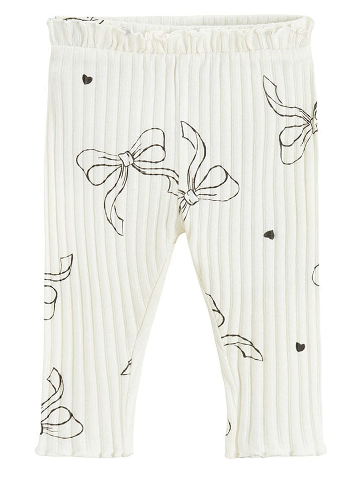 COOL CLUB Legginsy w kolorze kremowym rozmiar: 86