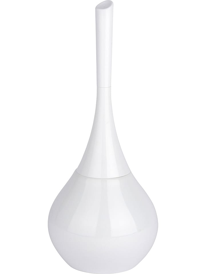 Wenko Zestaw WC "Flakon" w kolorze białym - wys. 42,5 cm rozmiar: onesize