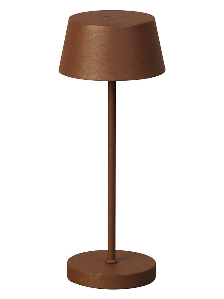 FH Lighting Lampa stołowa LED "Sienna" w kolorze jasnobrązowym - wys. 24 x Ø 10 cm rozmiar: onesize