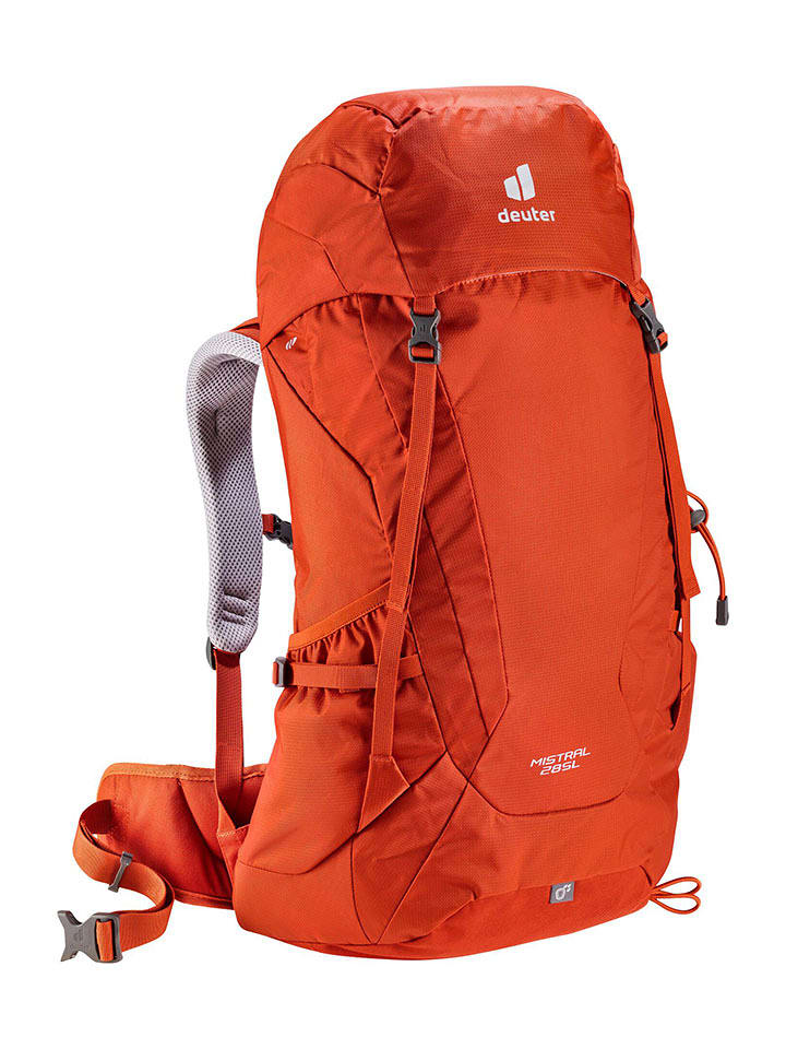 Deuter Plecak turystyczny "Mistral 28" w kolorze czerwonym - 28 x 62 x 20 cm rozmiar: onesize