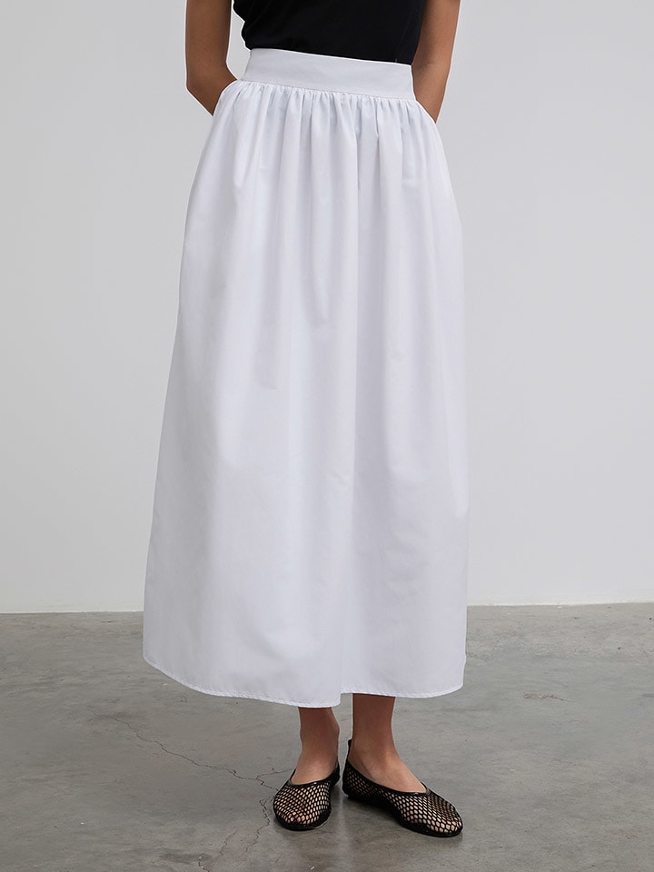 BGN Spódnica w kolorze białym rozmiar: 40