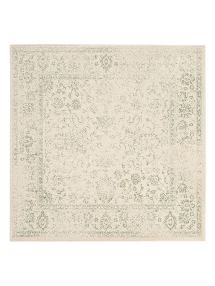 Safavieh Dywan "Adirondack" w kolorze kremowo-zielonym rozmiar: 122x122 cm