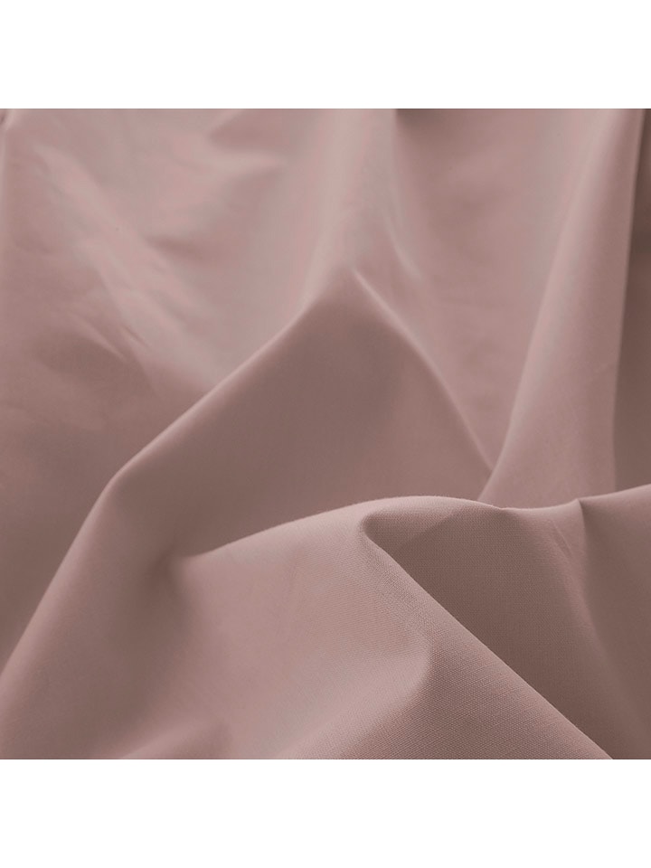 Monsun Perkalowe prześcieradło "Sakura" w kolorze jasnoróżowym rozmiar: 160x190/200 cm