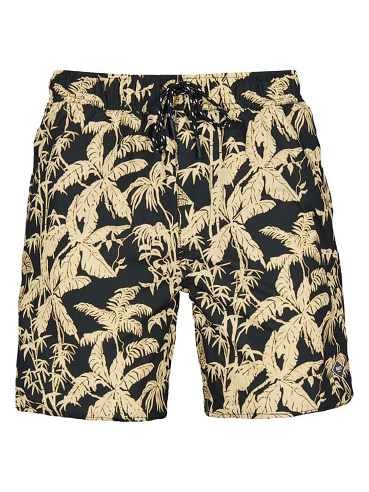 Barts Szorty kąpielowe "Baltra" w kolorze czarno-żółtym rozmiar: M