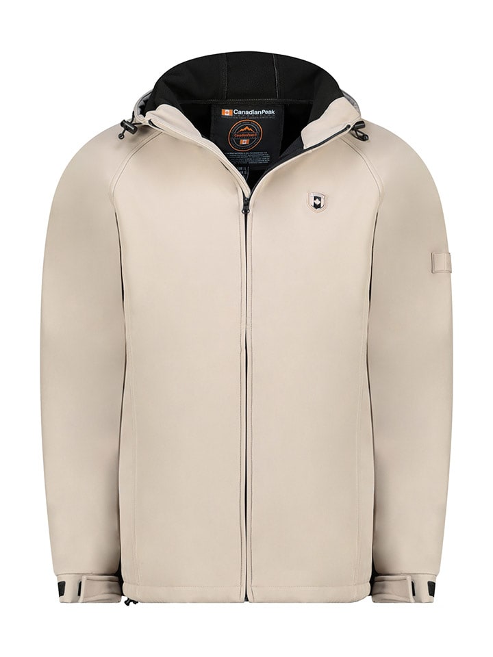 Canadian Peak Kurtka softshellowa "Tamigotaleak" w kolorze beżowym rozmiar: 3XL