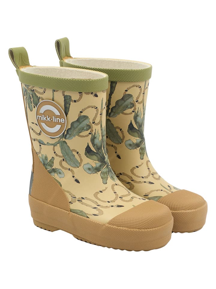 mikk-line Kalosze w kolorze jasnobrązowym rozmiar: 21